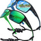 Polarized Sports Sunglasses for Men Women Unbreakable Frame Cycling Fishing Driving